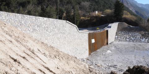 Intervento di protezione civile sistemazione idraulica Pontebba
