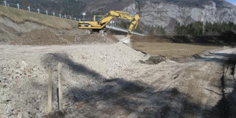 Lavori di adeguamento del piano viabile tra Villa S. ed Enemonzo